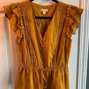 JCrew Point Sur boho top